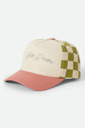 Slow Down MP Snapback - Sublime Green Gingham/Whitecap