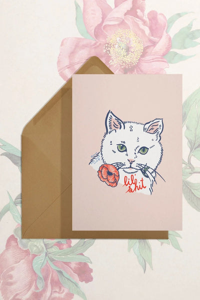 Lil' Shit Greeting Card