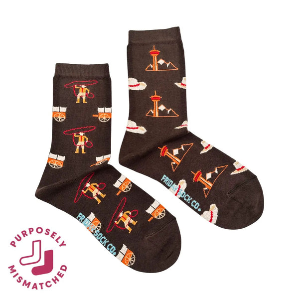 Retro Rodeo Mismatched Socks