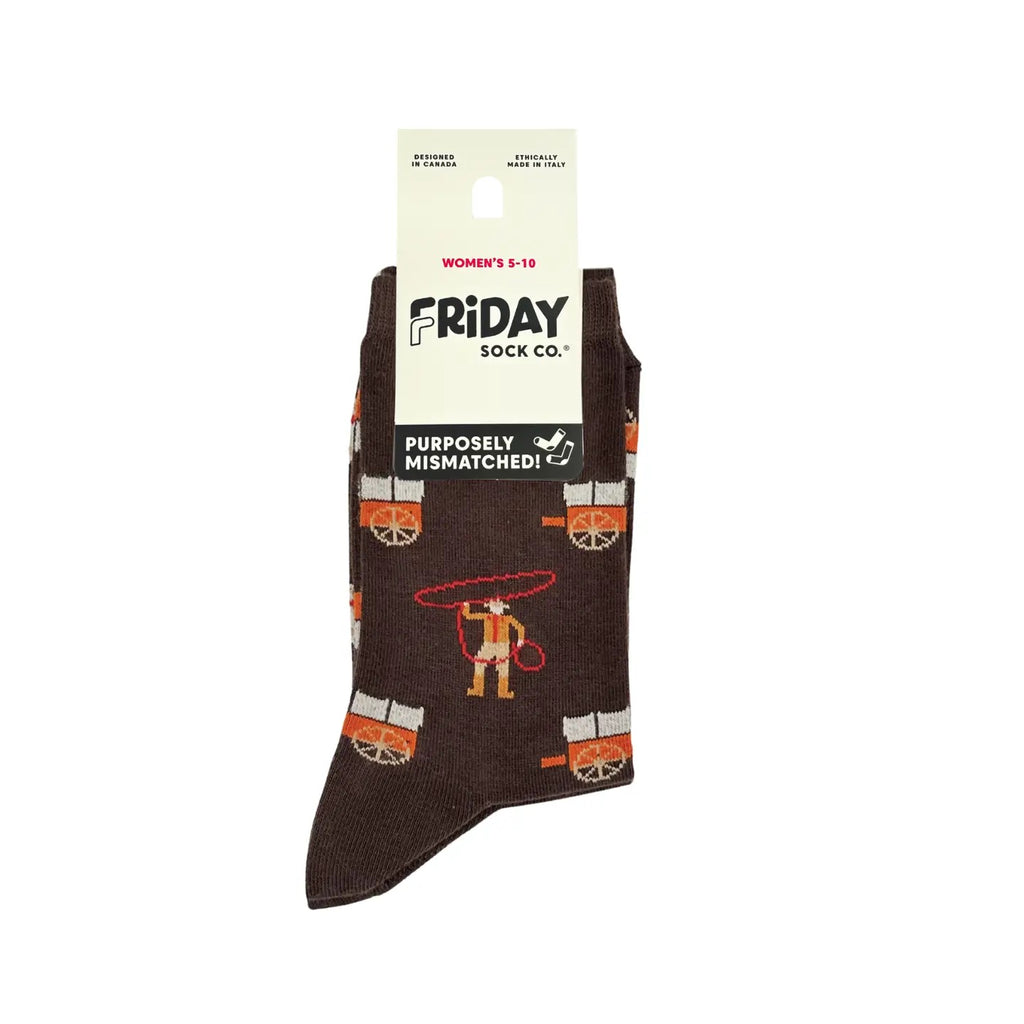 Retro Rodeo Mismatched Socks