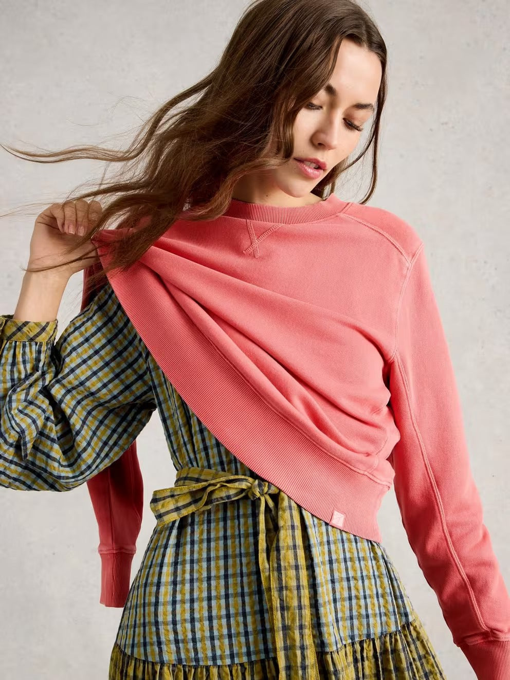 Daydreamer Sweat - Dusty. Pink