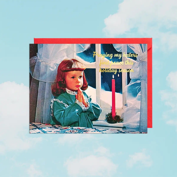 Praying For My Haters Greeting Card