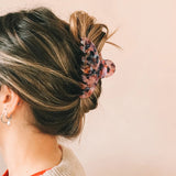 The Agatha Hair Clip - Plum