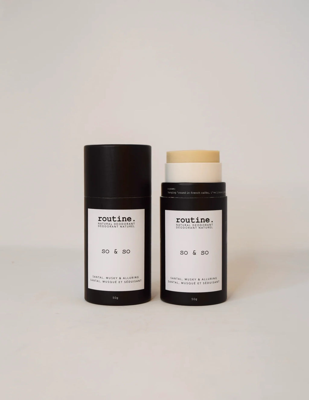 So & So Natural Deodorant Stick
