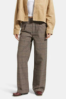 Ludlow Pant - Brown/Cream Houndstooth