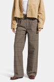 Ludlow Pant - Brown/Cream Houndstooth
