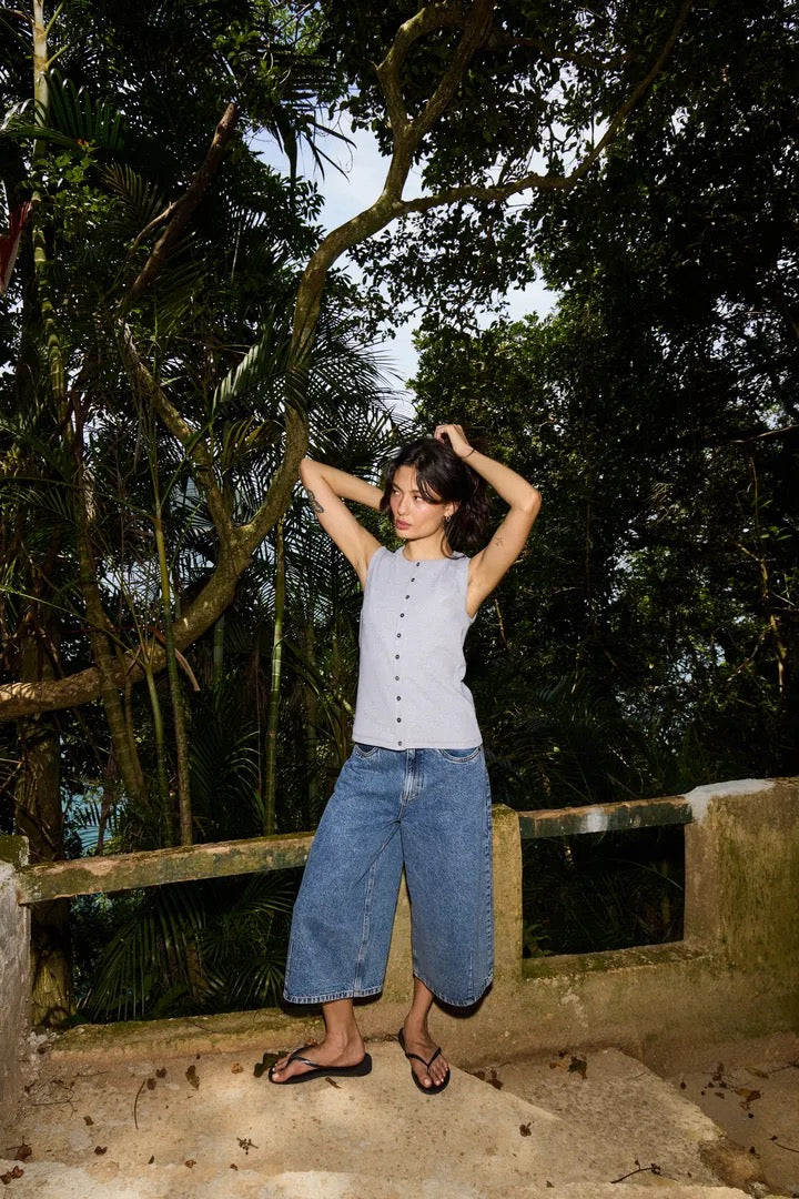Palma Top - Alloy Melange