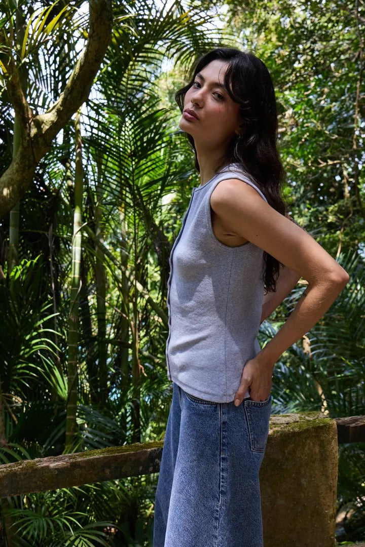 Palma Top - Alloy Melange