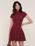 Polina Dress - Merlot