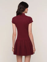 Polina Dress - Merlot