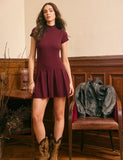 Polina Dress - Merlot