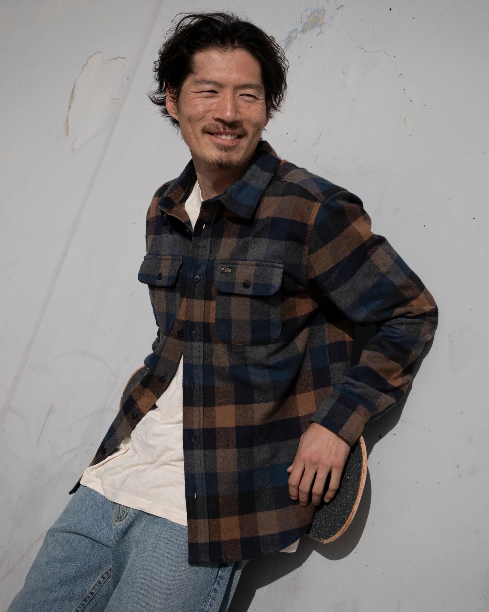 Dayshift Blanket Flannel - Pirate Black