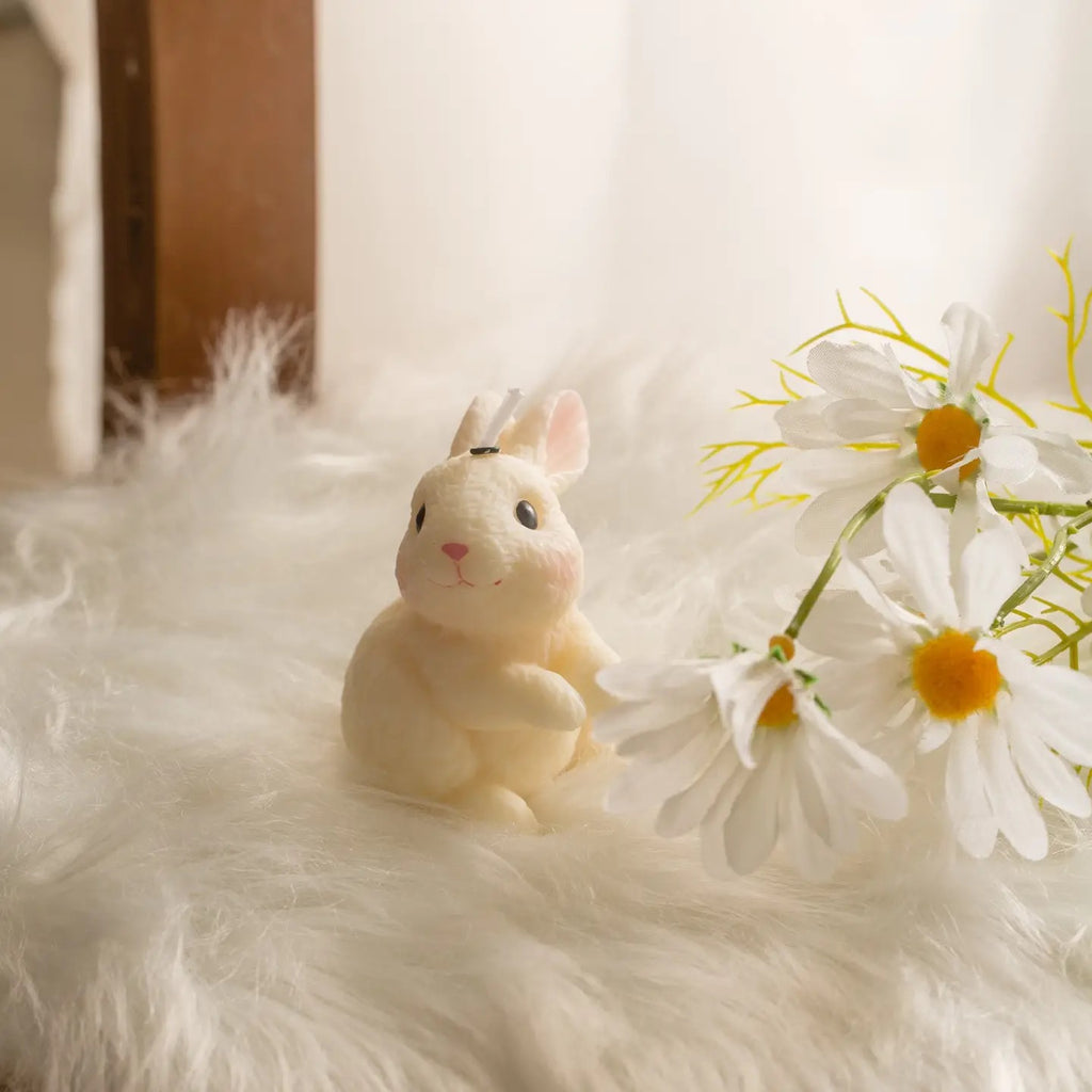 Blushing Bunny Candle