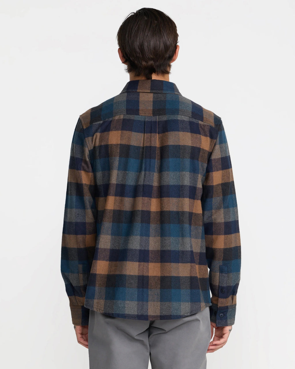 Dayshift Blanket Flannel - Pirate Black