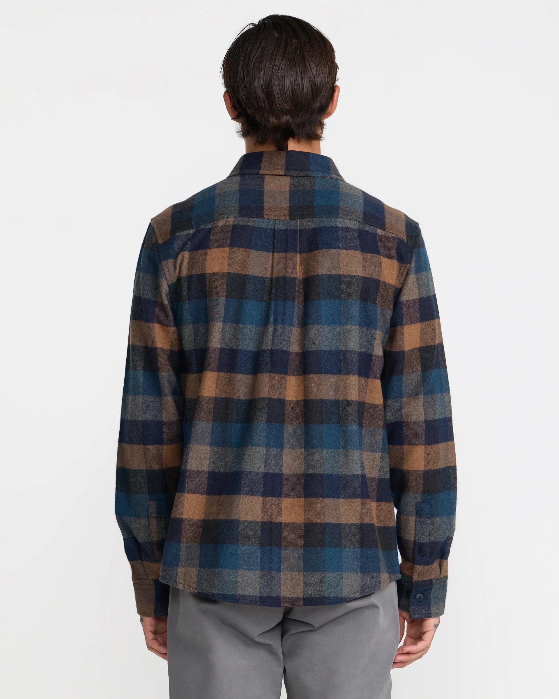 Dayshift Blanket Flannel - Pirate Black