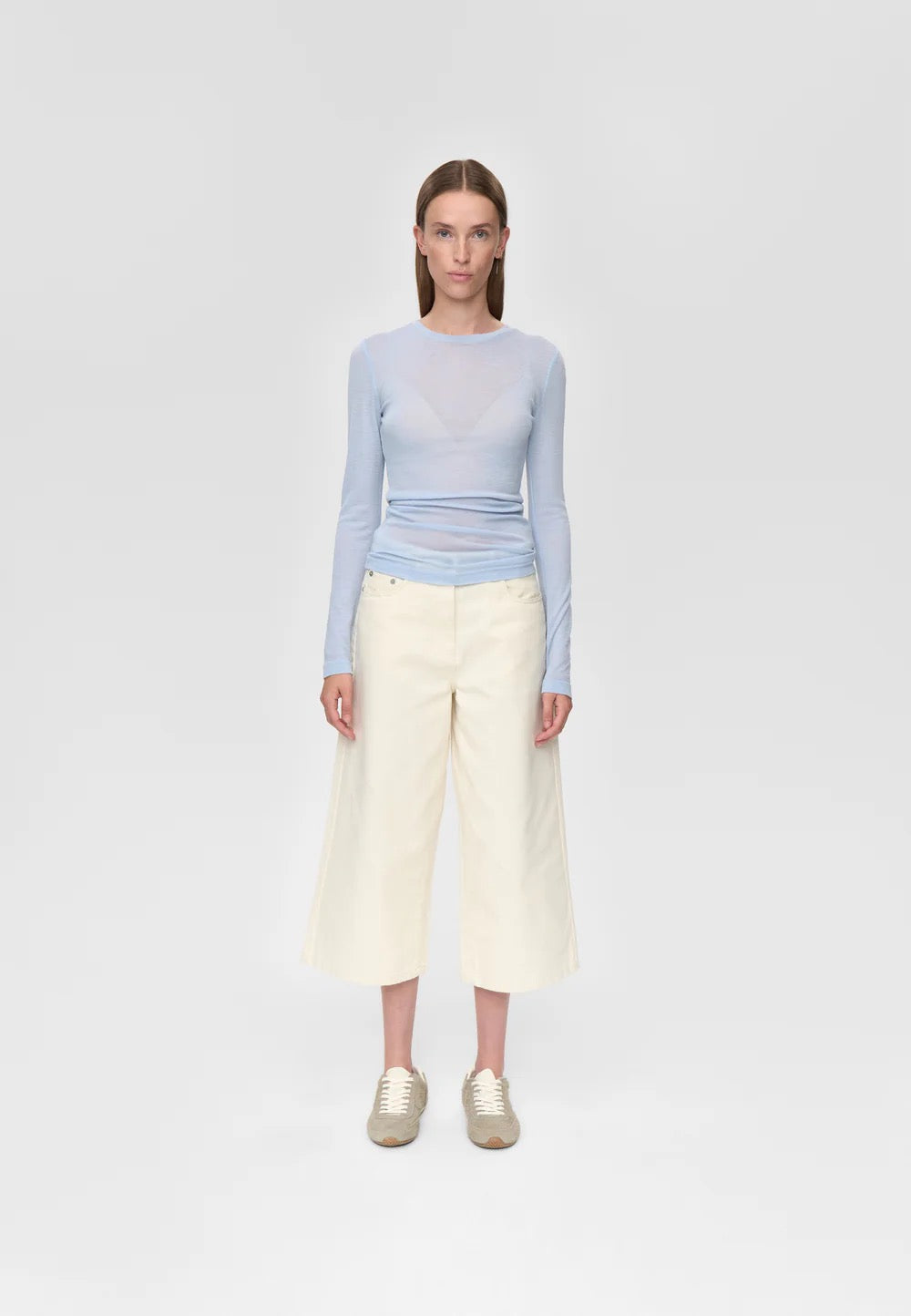 Natashas T Shirt - Cashmere Blue