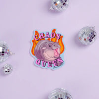 Chaos Queen Moo Deng Sticker