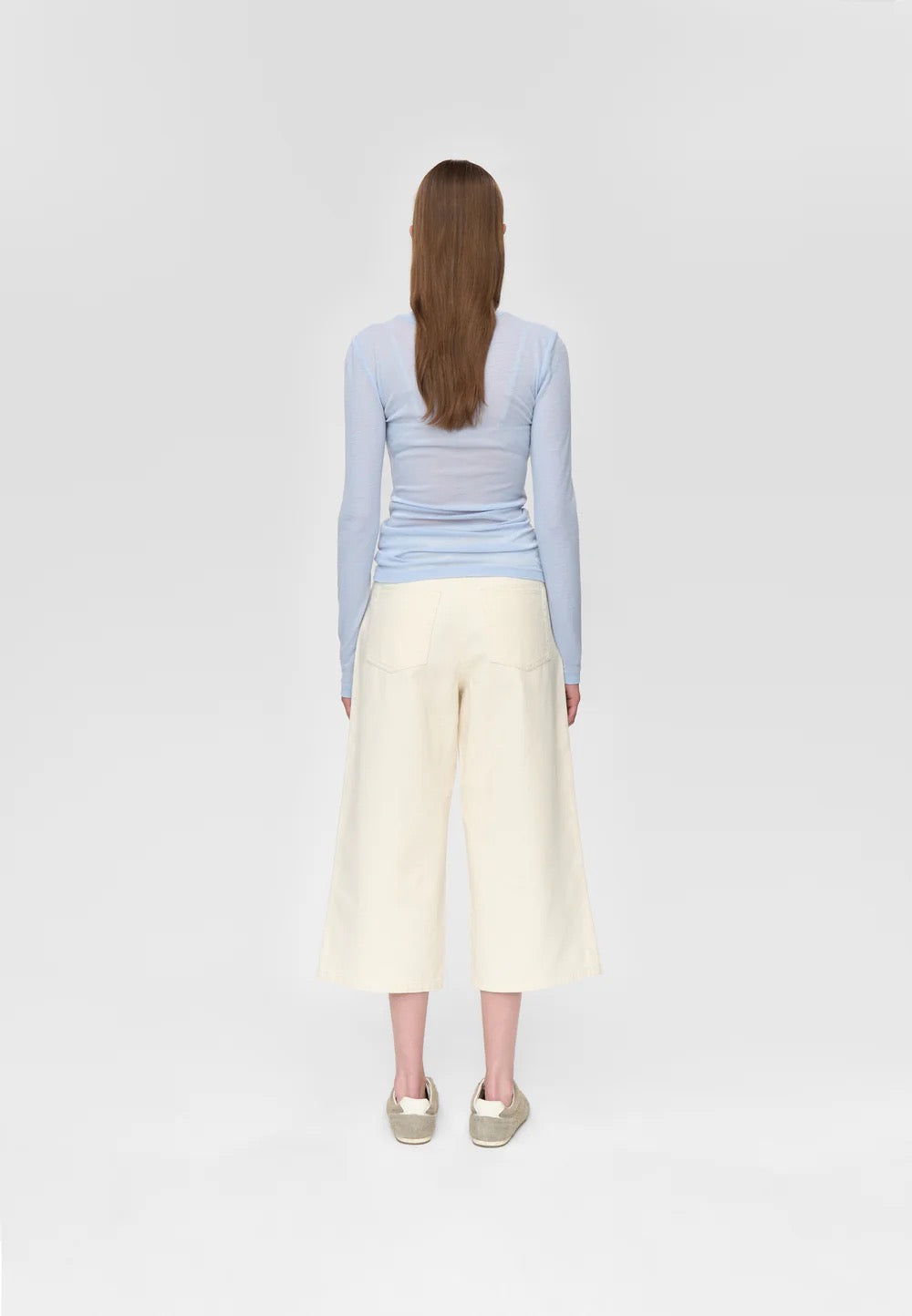 Natashas T Shirt - Cashmere Blue