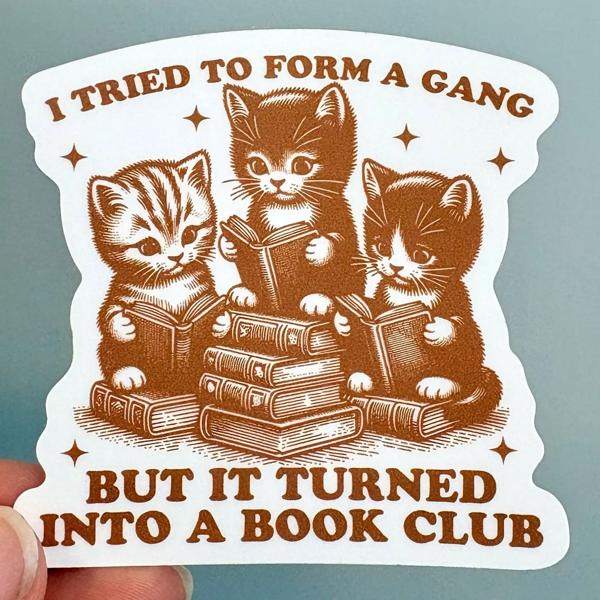 Book Club Bumper Sticker