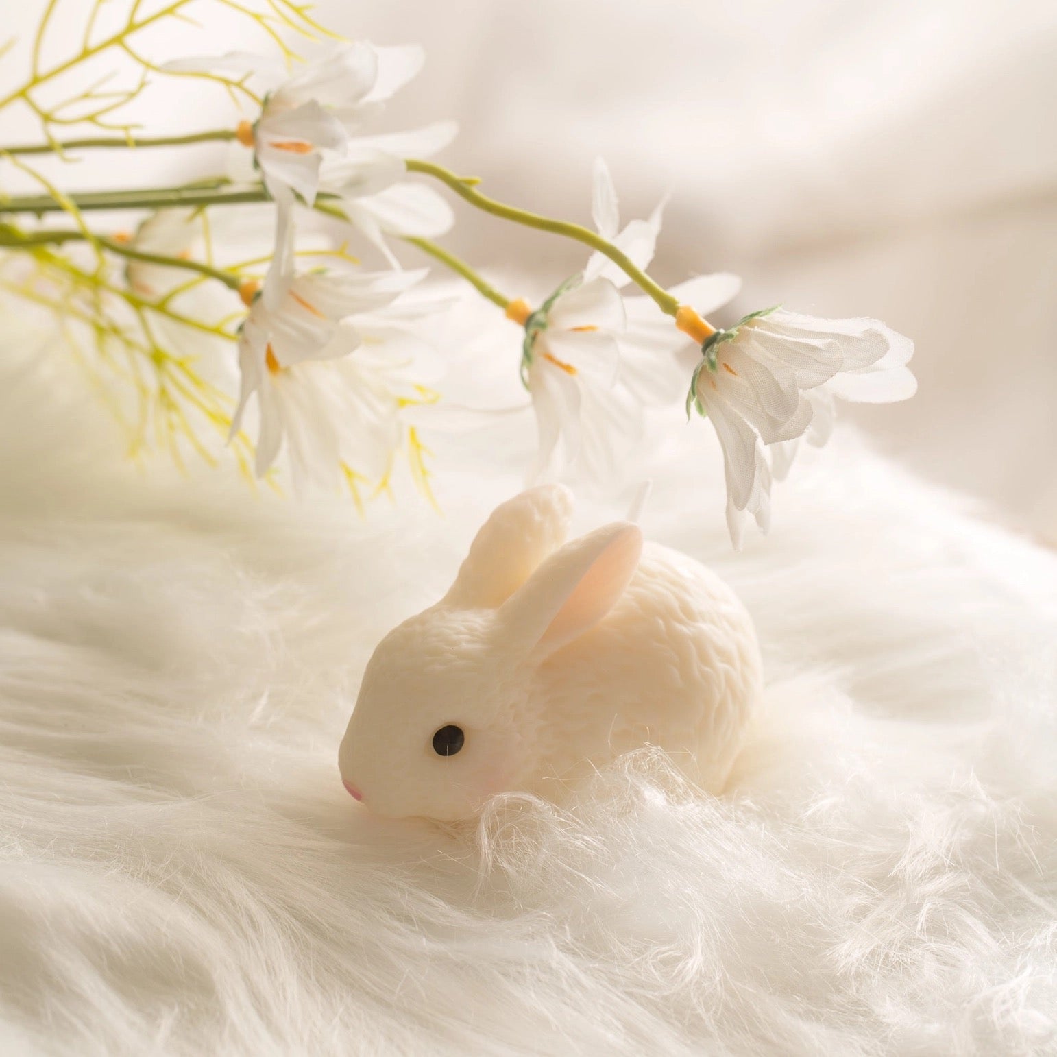 Blushing Bunny Candle