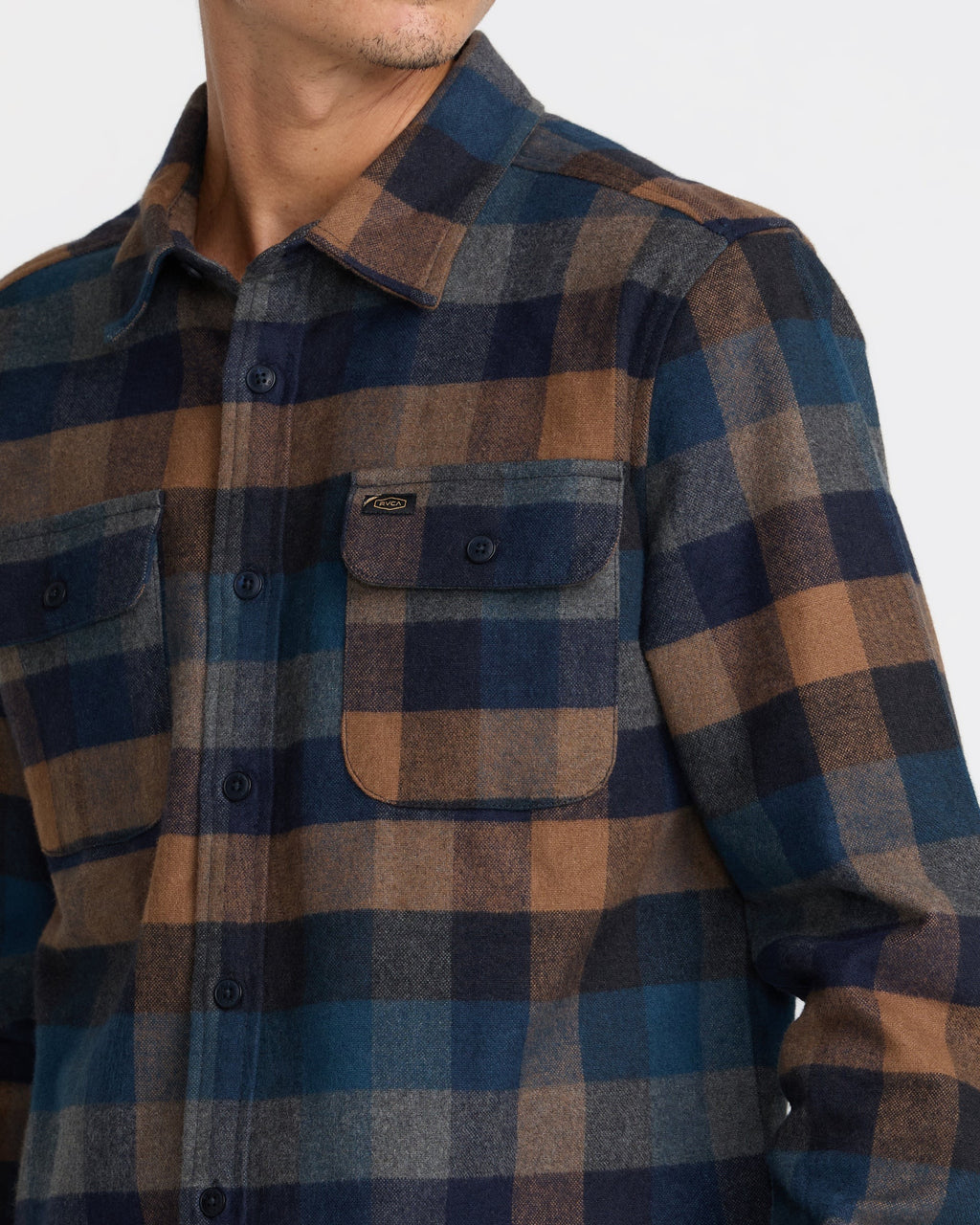 Dayshift Blanket Flannel - Pirate Black
