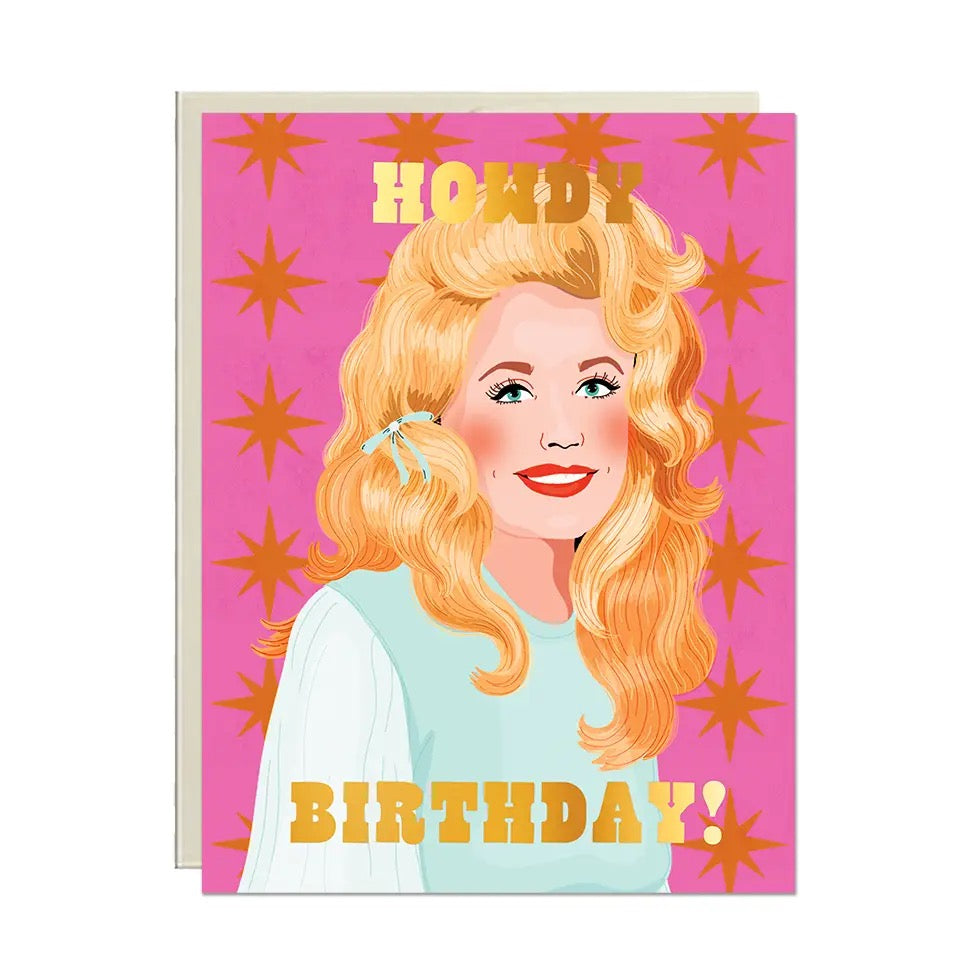 Howdy Birthday Greeting Card