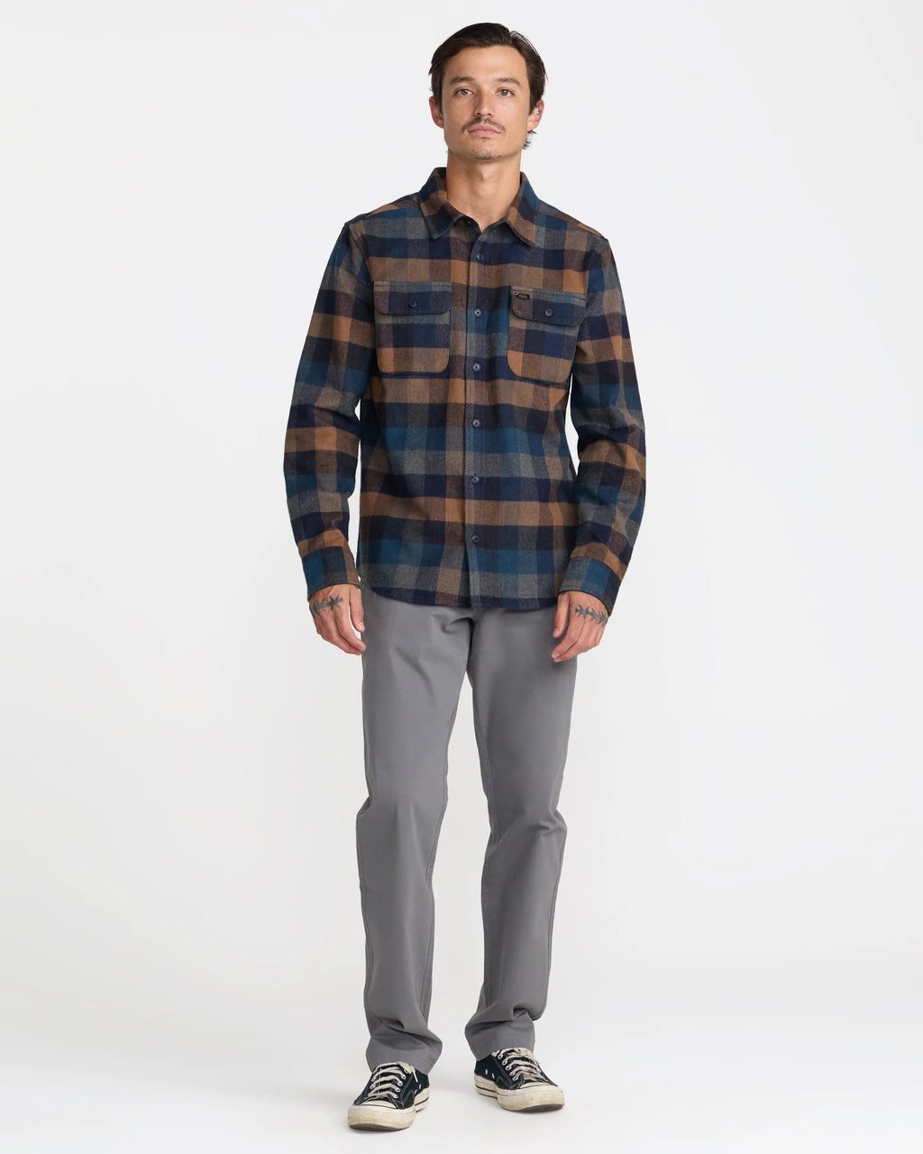 Dayshift Blanket Flannel - Pirate Black