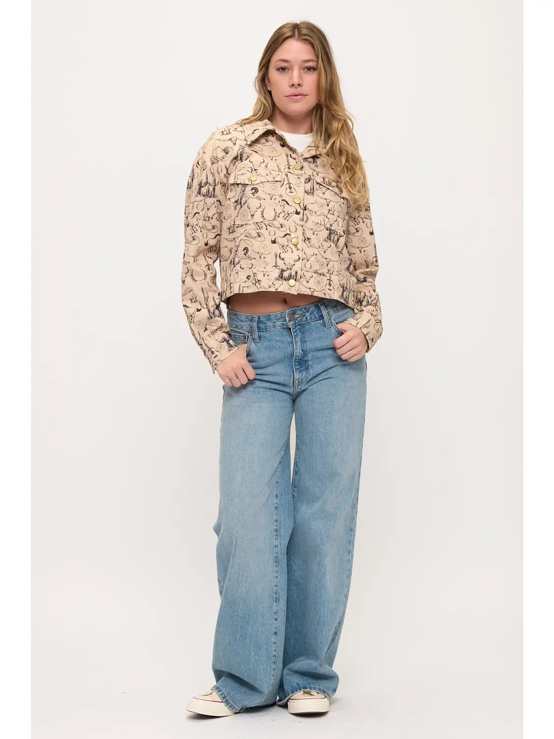 Desert Horse Print Jacket