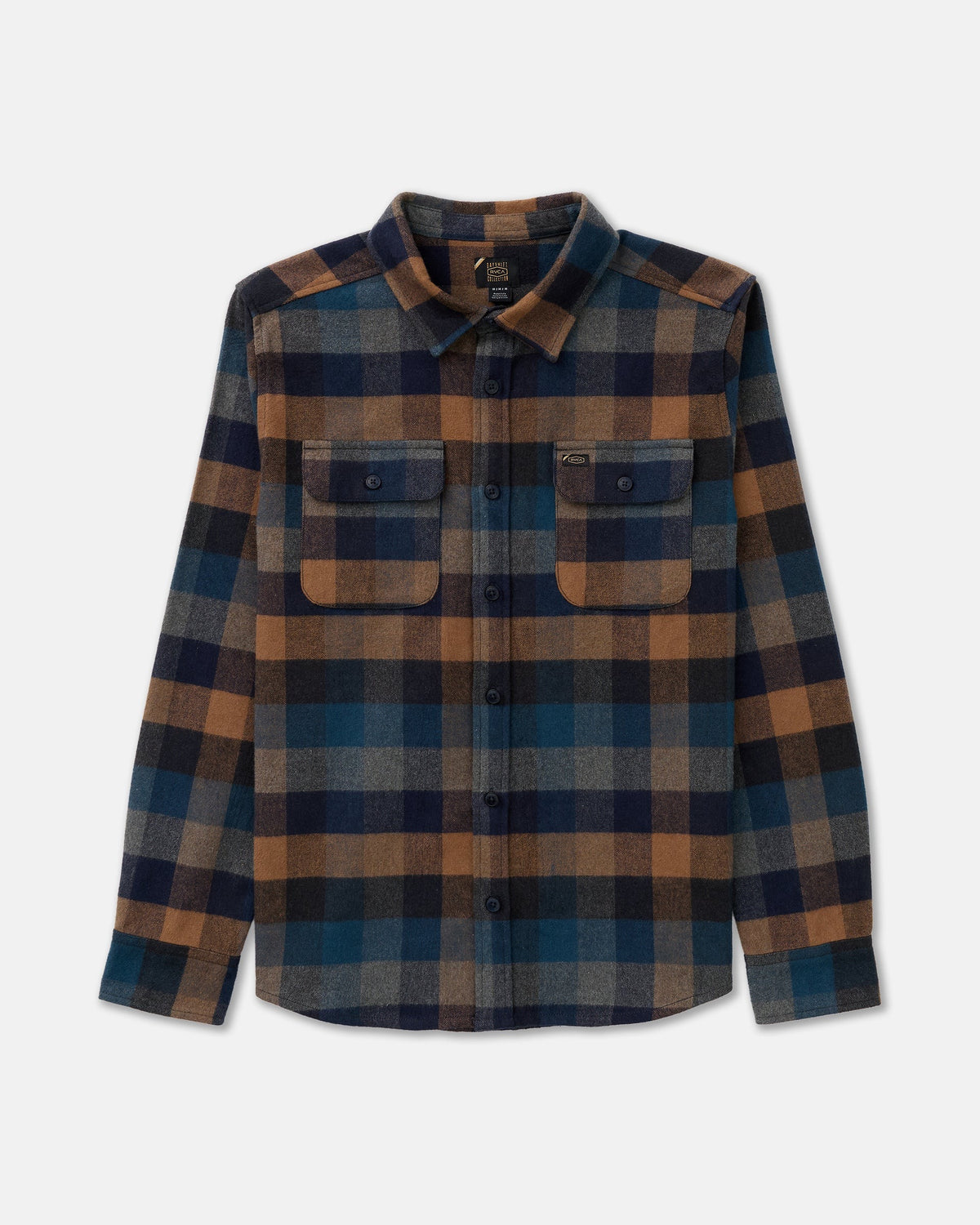 Dayshift Blanket Flannel - Pirate Black
