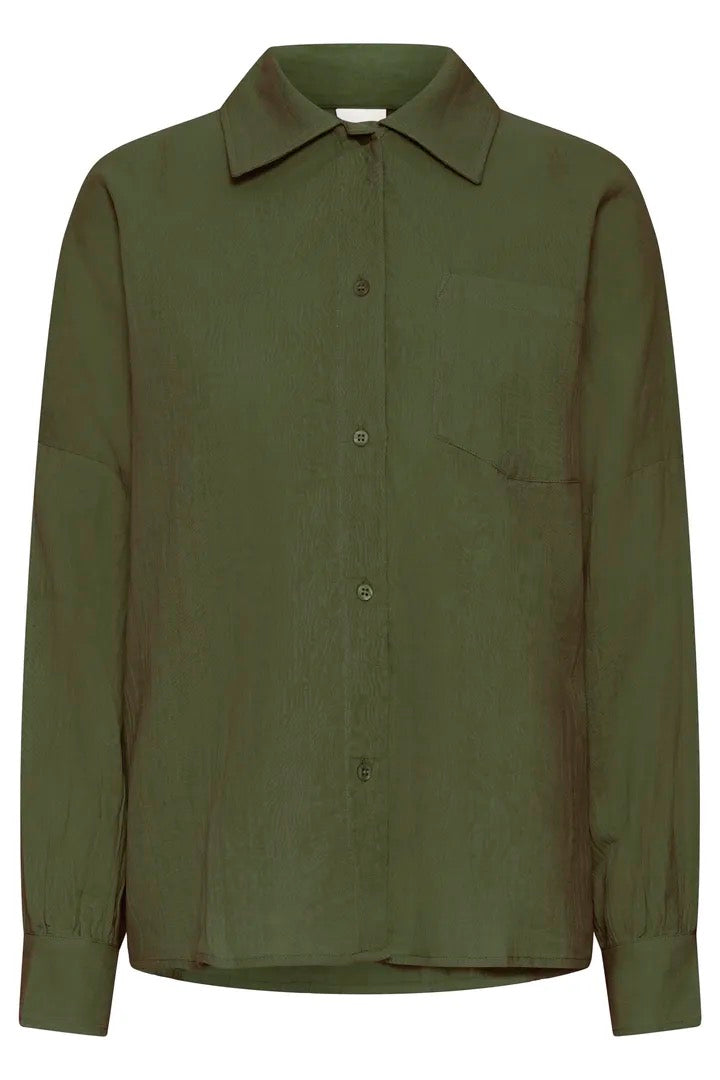 Foxa Shirt - Grape Leaf