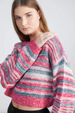 Striped Cropped Sweater