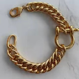 Horse Bit Carabiner Bracelet
