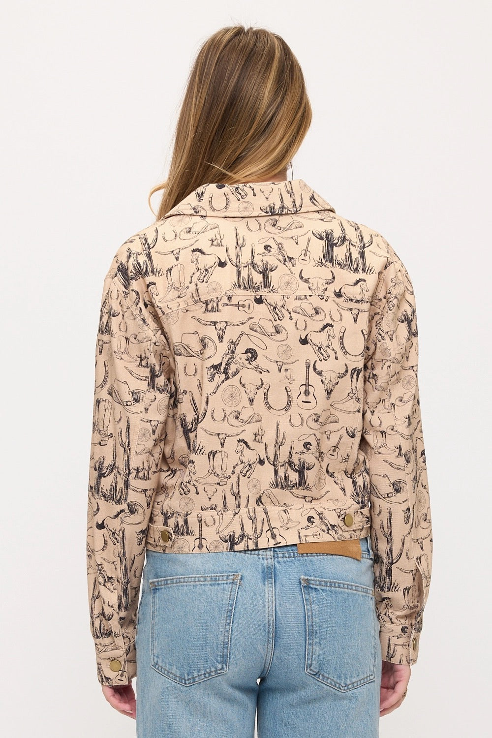 Desert Horse Print Jacket