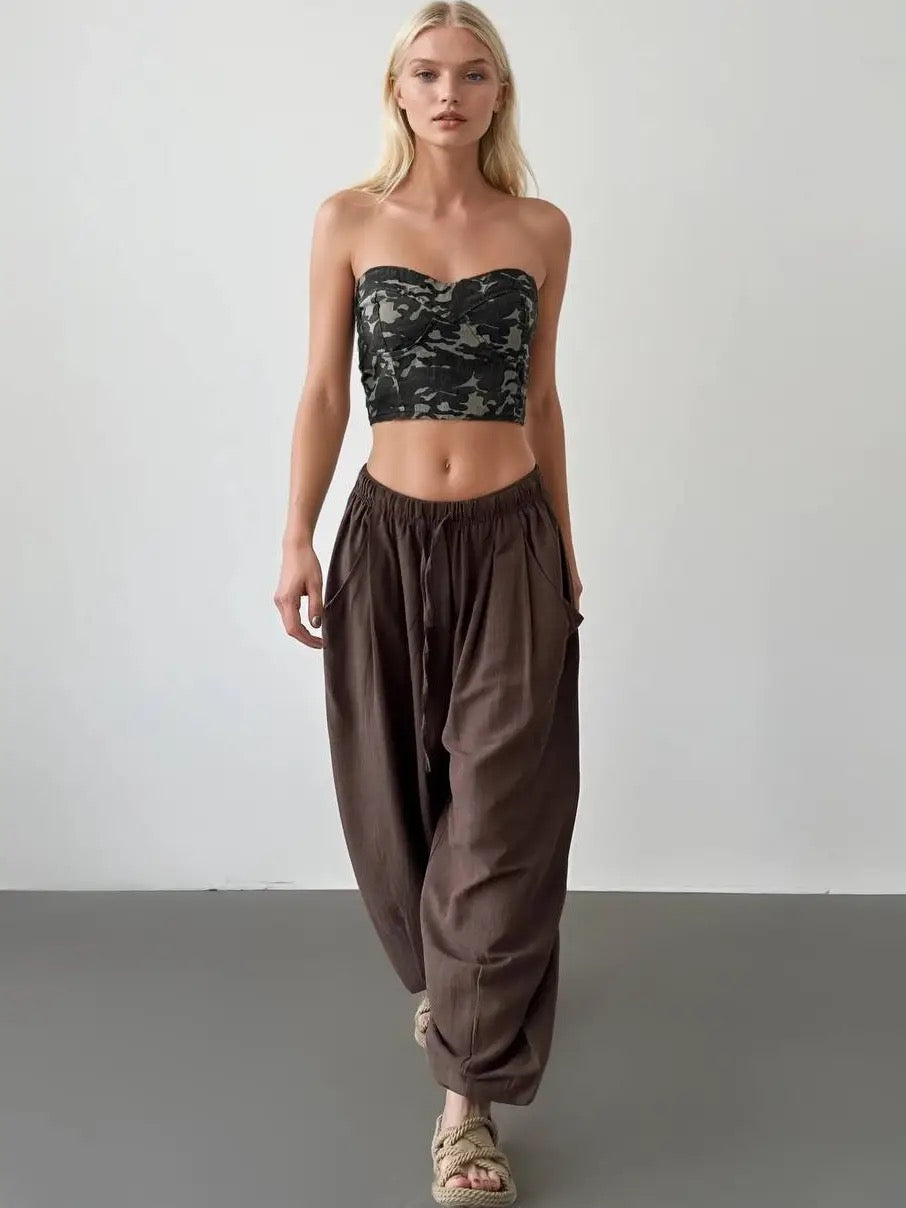 Balloon Pant - Brown
