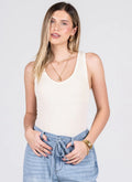 Bamboo Seamless Textured Tank