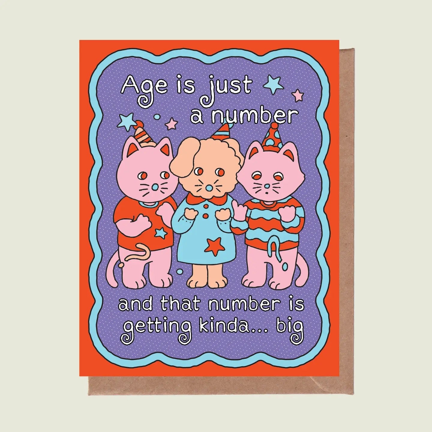 Age Is Just A Number Greeting Card