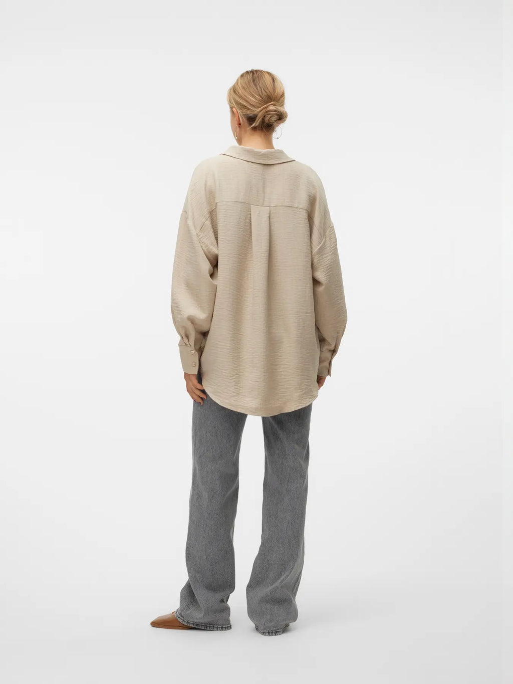 Melaney Queeny Long Sleeve Woven Top