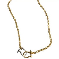 Giddy Up Rodeo Hore Bit Shackle Necklace