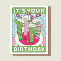 Birthday Candles Greeting Card