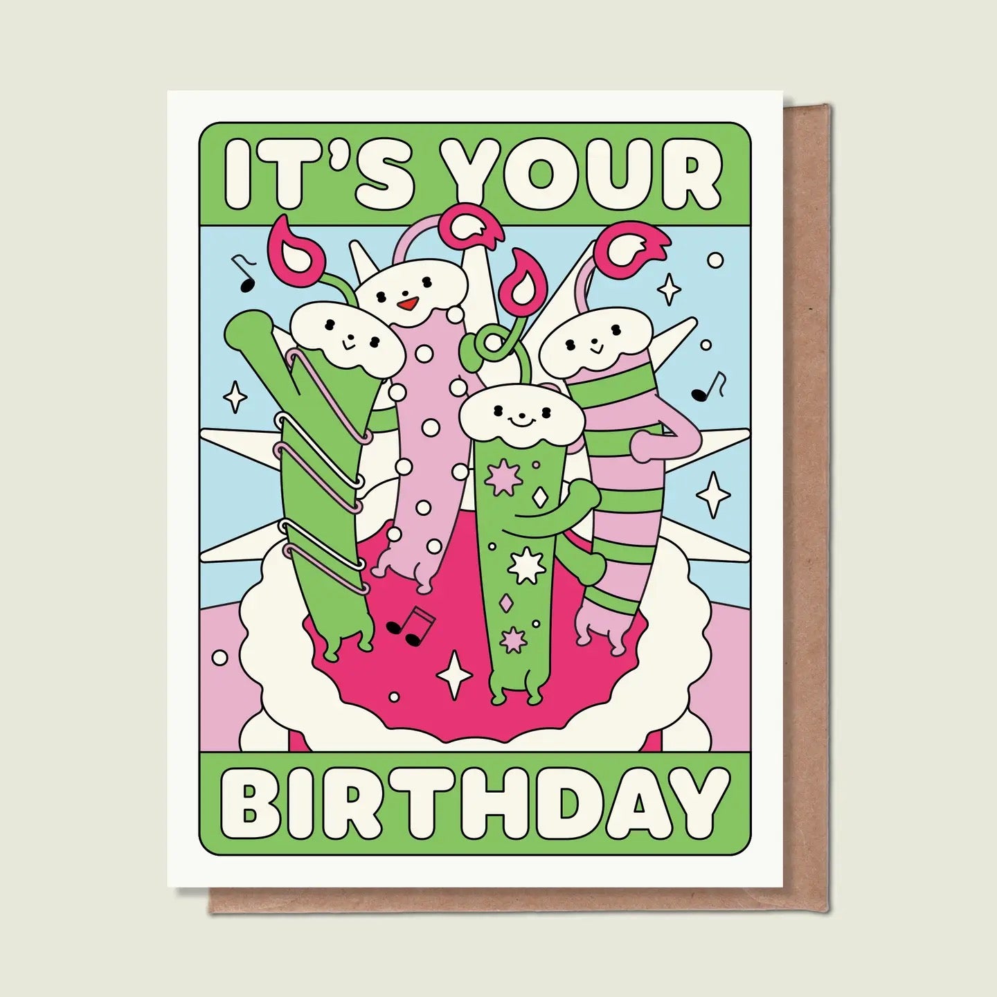 Birthday Candles Greeting Card