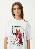 Horsegirl Hemp Oversized Tee - White