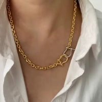 Giddy Up Rodeo Hore Bit Shackle Necklace