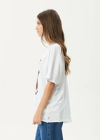 Horsegirl Hemp Oversized Tee - White