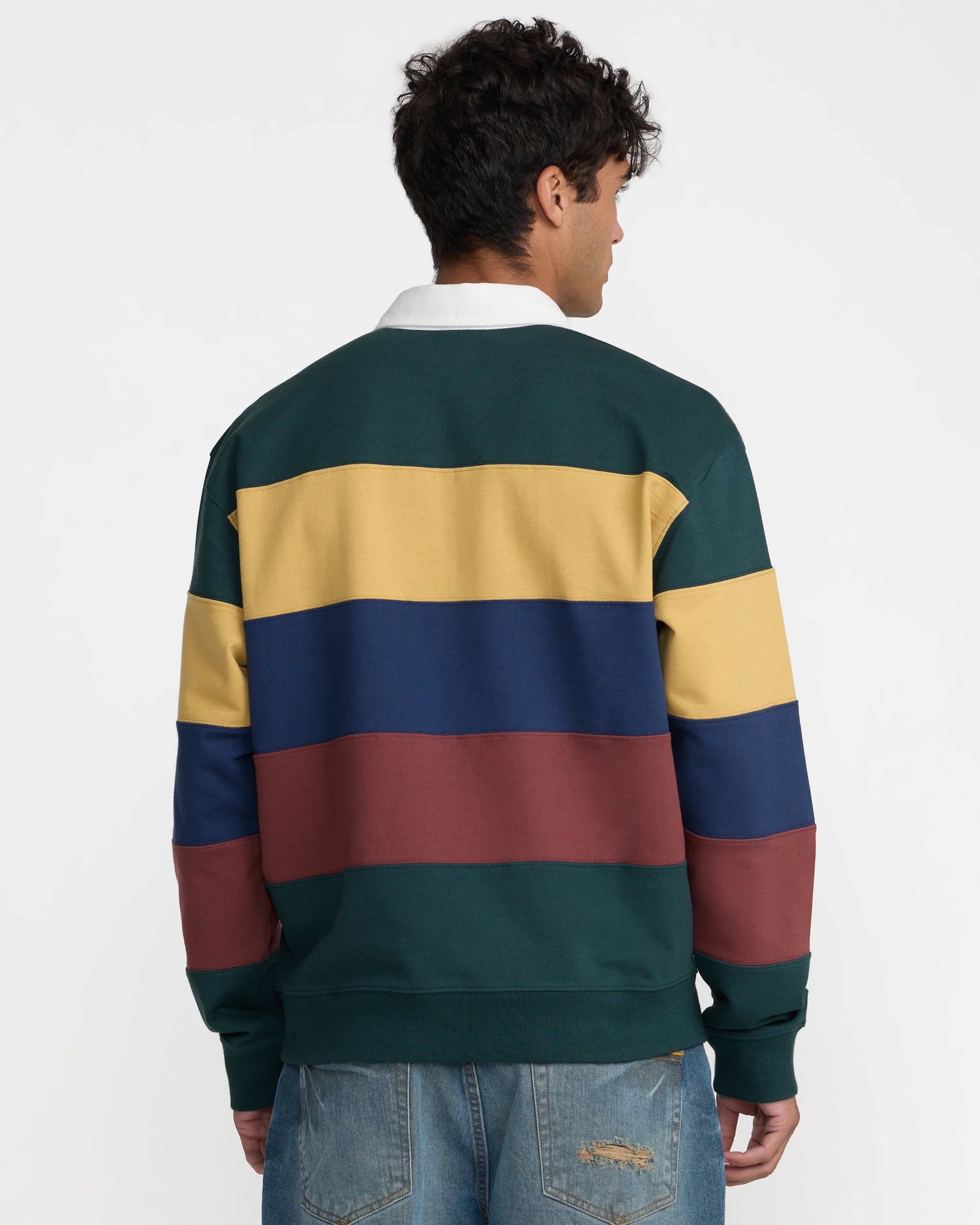 Insignia Fleece Rugby - Hunter Green