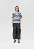 Ruth Knit Polo - Cashmere Blue