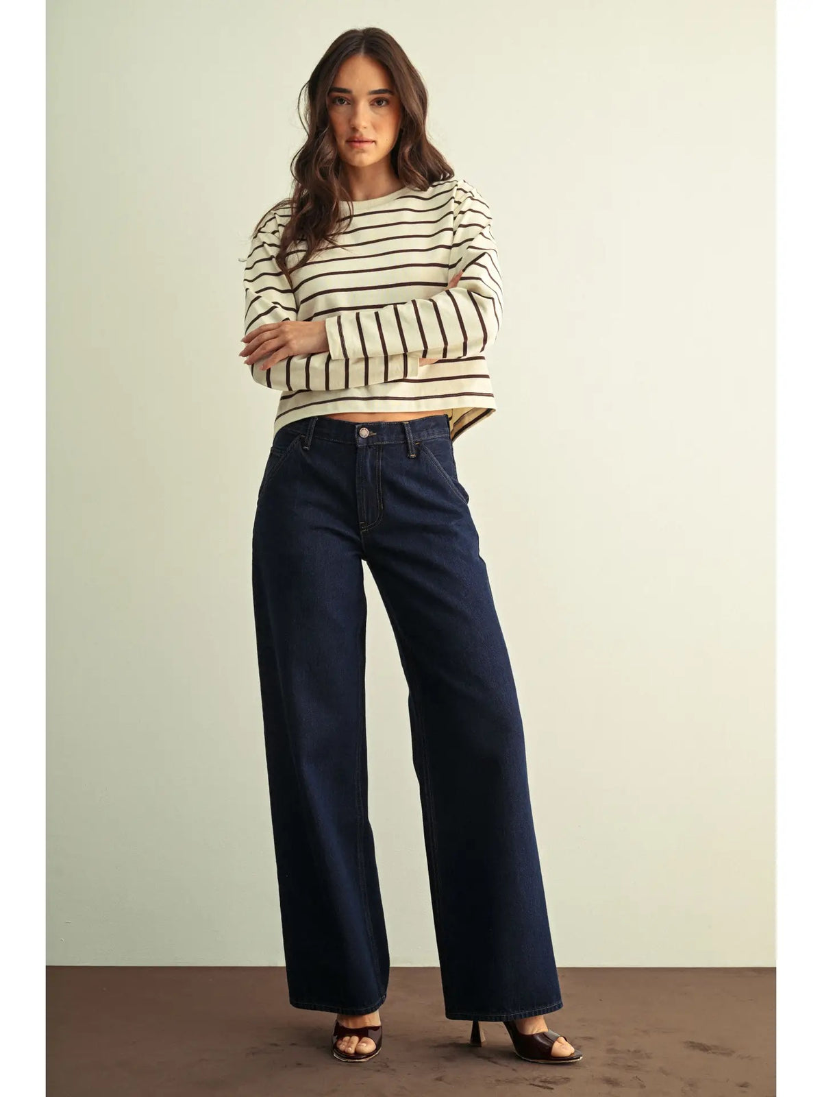 Trouser Pocket Straight Jean BP523 - Rinse