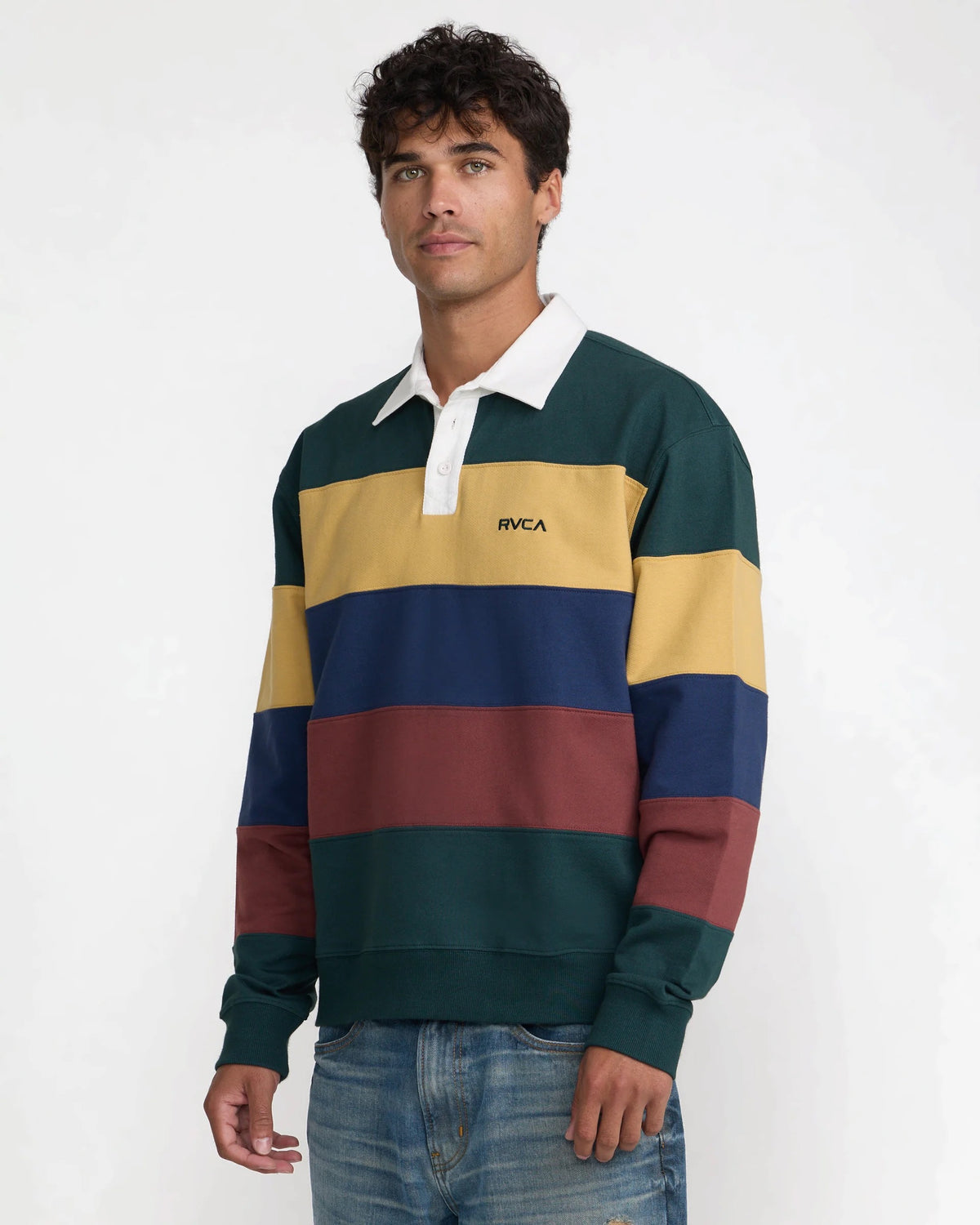 Insignia Fleece Rugby - Hunter Green