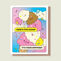 Here's The Scoop Greeting Card