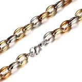 Max Two Tone Mariner Necklace