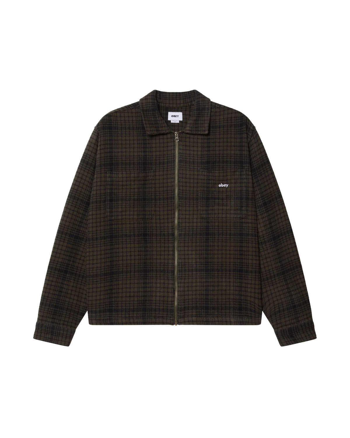 Parker Zip Shirt Jacket -  Rosin Multi